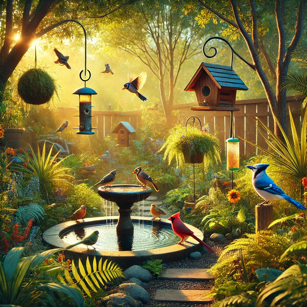 backyard bird watching