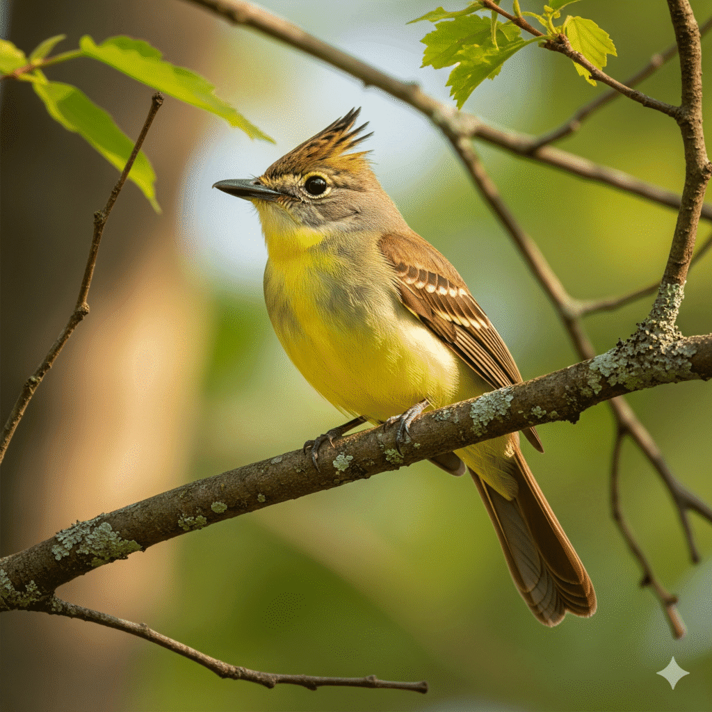 great crested flycatcher